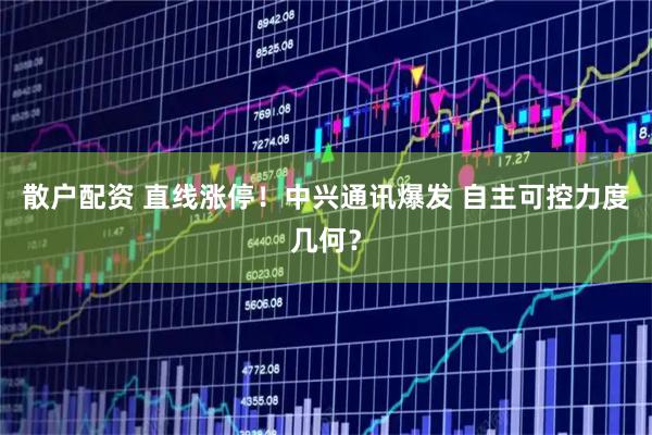 散户配资 直线涨停！中兴通讯爆发 自主可控力度几何？