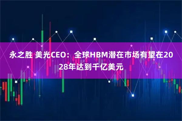 永之胜 美光CEO：全球HBM潜在市场有望在2028年达到千亿美元